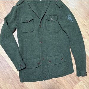 Diesel Dark Green Military Jacket